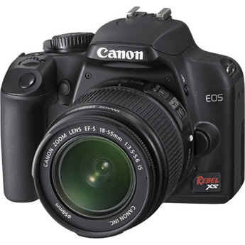 Canon EOS Rebel XS (a.k.a. 1000D) SLR Digital Camera Kit (Black) with 18-55mm IS Lens